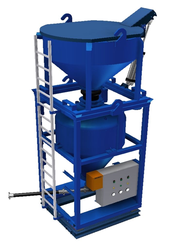 Monocon refractory delivery system